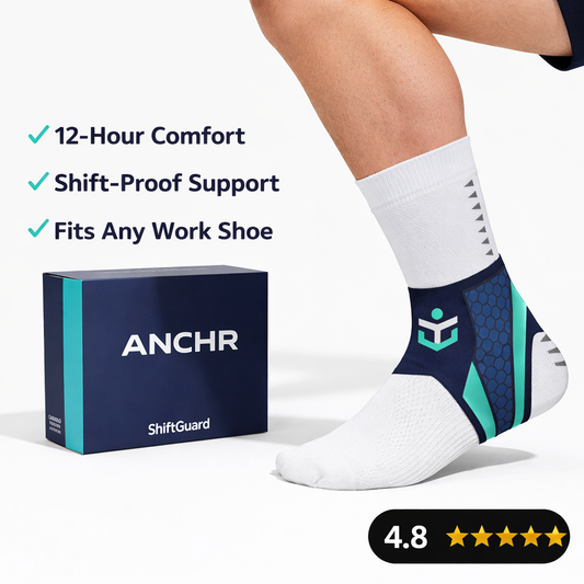 ANCHR ShiftGuard — 12-Hour Ankle Support